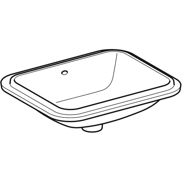Раковина Geberit VariForm 53 500.760.01.2 53х44 см