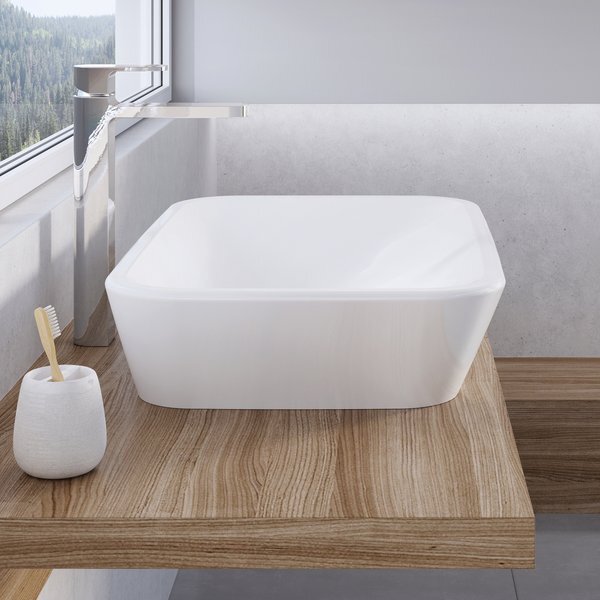 Раковина Ravak Ceramic 600 R белый XJX01160002