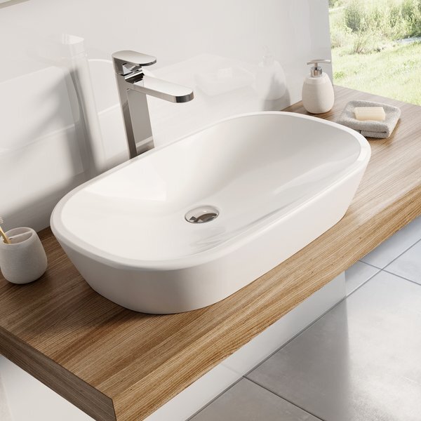Раковина Ravak Ceramic 600 O белый XJX01160001
