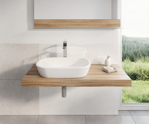 Раковина Ravak Ceramic 600 O белый XJX01160001
