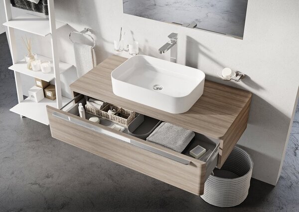 Раковина Ravak CERAMIC 550 R SLIM белый XJX01155002