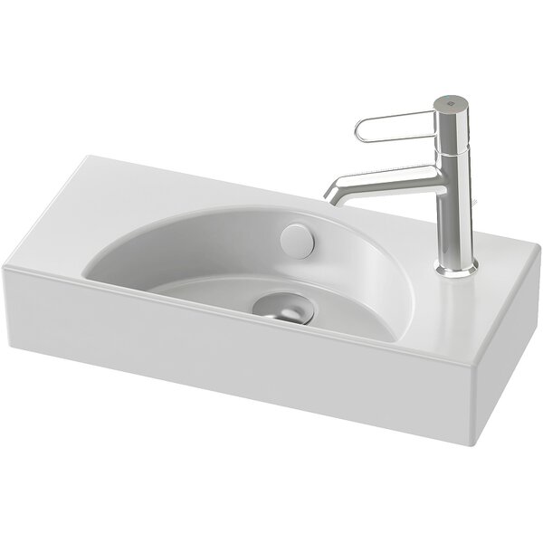 Раковина Jacob Delafon EGO112-56-00 Odeon RG 50*22 см (отверстие справа)