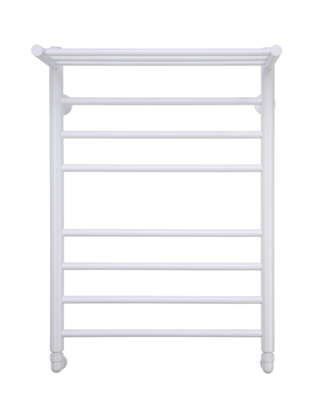 Полотенцесушитель водяной Comfysan Luce W-8 80/50 с полкой, белый