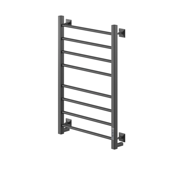 Полотенцесушитель Электрич.кабельный Ника STEP-3 80/50 RAL9005 черный матовый U