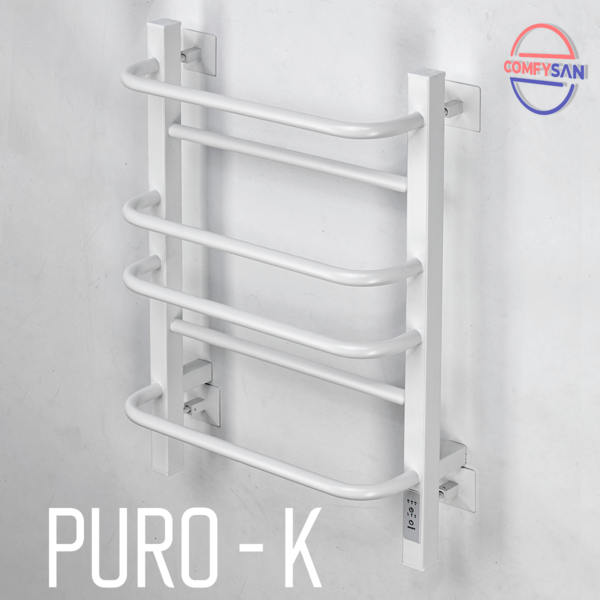 Полотенцесушитель электрический с/т Comfysan Puro-K EC-6 60/50, белый