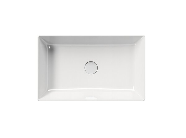 Раковина GSI 945311 Kube X 60х37 прямоугольная