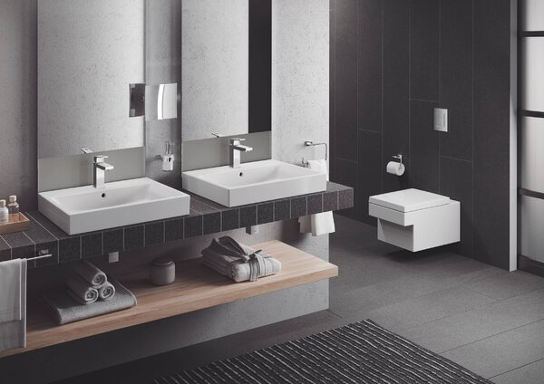 Раковина накладная Grohe 3947700H Cube Ceramic 60 см, альпин-белый