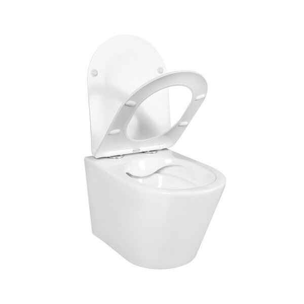Set AQUATEK ВЕГА (рама AQUATEK Standard INS-0000012 с звукоиз.прокладкой+крепеж KKI-0000002+кнопкаKDI-0000009+унитаз ВЕГА AQ1905-00 с крышкой-сиденьем