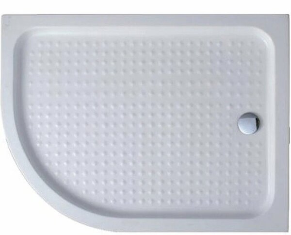 Душевой поддон Cezares TRAY-A-RH-100/80-550-15-W-R 100х80 см сифон в комплекте