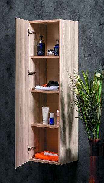 Шкаф пенал Boheme Armadi Art Capolda 35 849-120-LW подвесной Light wood