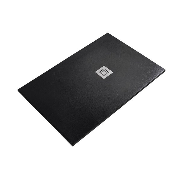 Душевой поддон STAROHOME, SOLID 120х80 BLACK MATT, SOLID