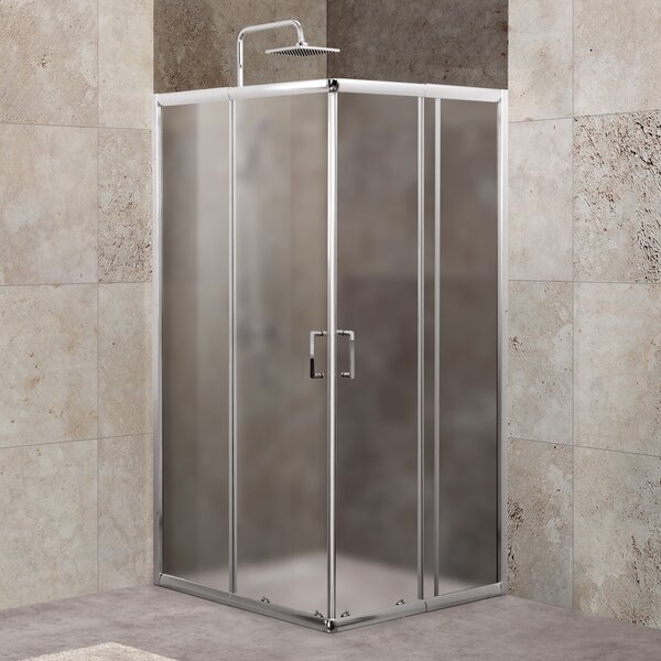 Душевой уголок BelBagno UNIQUE-A-2 90х90, стекло Матовое