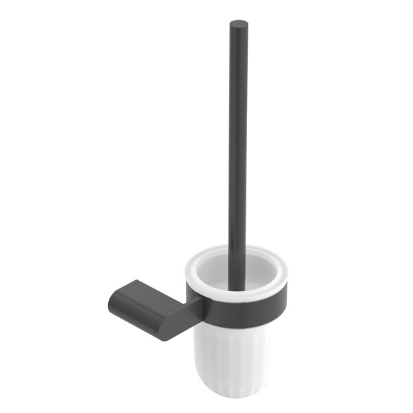 Ёршик для унитаза CEZARES STYLUS-TBS-V-NOP Черный матовый