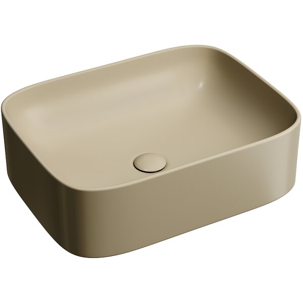 Раковина Ceramicanova прямоугольная (цвет Капучино Матовый) Element 505*380*150мм