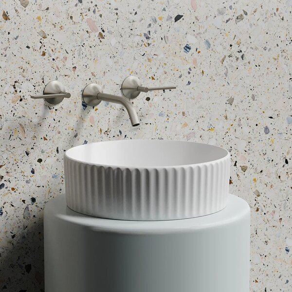 Раковина Ceramicanova круглая (цвет Белый Матовый) Element 360*360*115мм