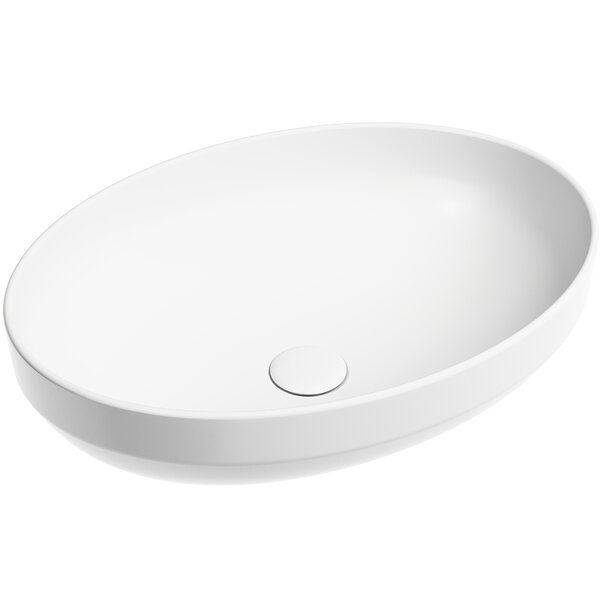 Раковина Ceramicanova овальная (цвет Белый Матовый) Element 502*363*145мм