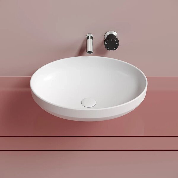 Раковина Ceramicanova овальная (цвет Белый Матовый) Element 502*363*145мм