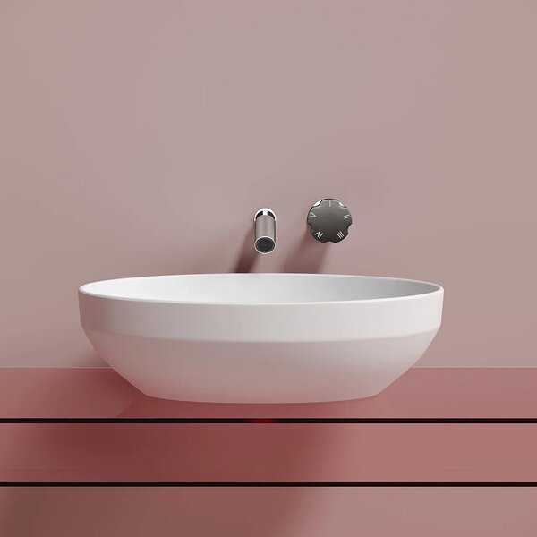 Раковина Ceramicanova овальная (цвет Белый Матовый) Element 502*363*145мм