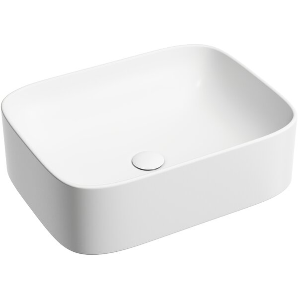 Раковина Ceramicanova прямоугольная (цвет Белый Матовый) Element 505*380*150мм