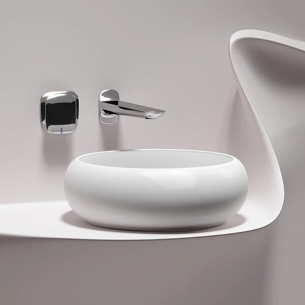 Раковина Ceramicanova круглая (цвет Белый Матовый) Element 360*360*120мм