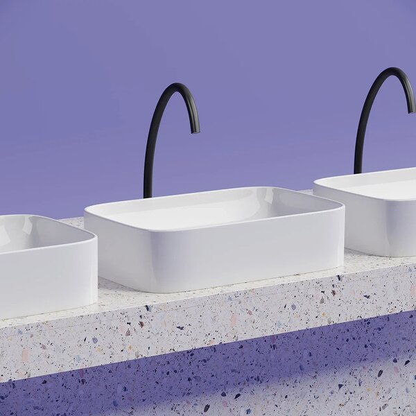 Раковина Ceramicanova прямоугольная Element 605*380*150мм