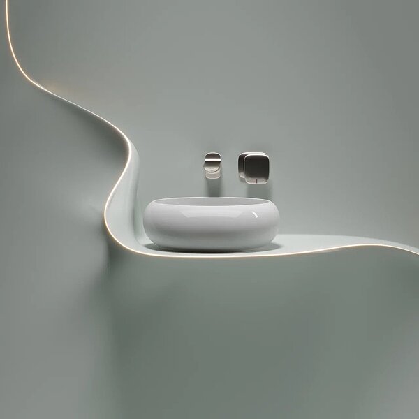 Раковина Ceramicanova круглая Element 360*360*120мм