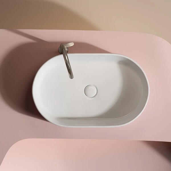 Раковина Ceramicanova овальная Element 608*385*122мм