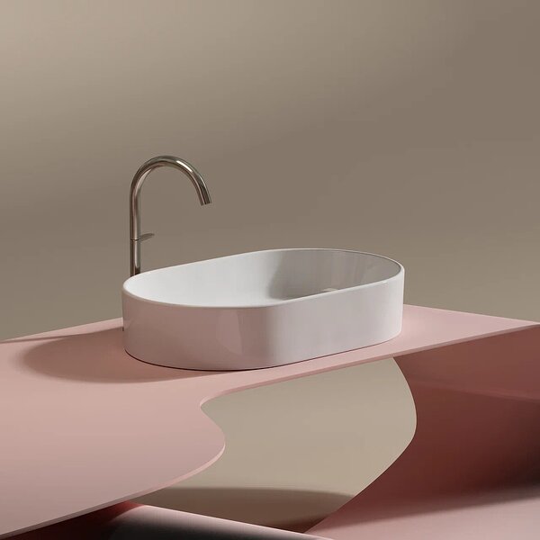 Раковина Ceramicanova овальная Element 608*385*122мм