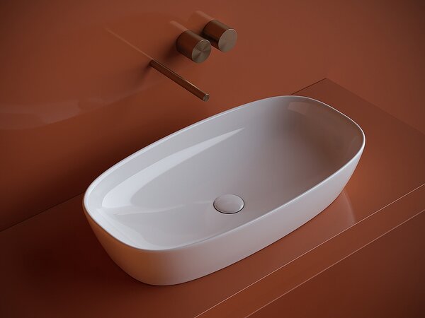 Раковина Ceramicanova овальная Element 700*375*140мм