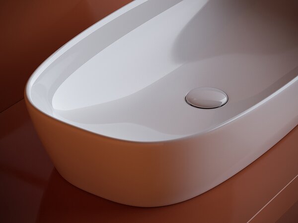 Раковина Ceramicanova овальная Element 700*375*140мм