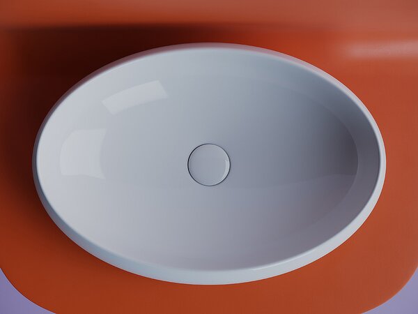Раковина Ceramicanova овальная Element 560*390*150мм