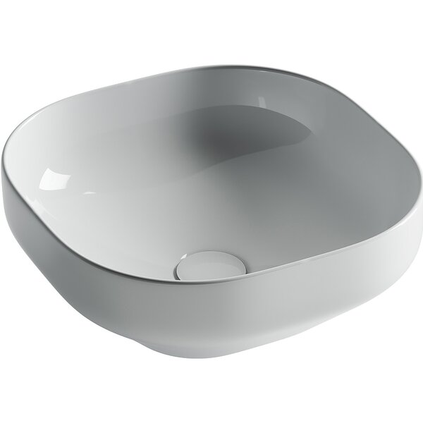 Раковина Ceramicanova квадратная Element 380*380*150мм