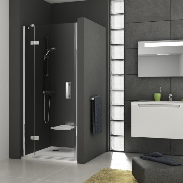 Душевая дверь Ravak Smartline SMSD2-120 тип-B хром+стекло прозрачное левая