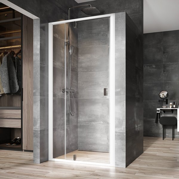 Душевая дверь Ravak Nexty NDOP2-120 Белый+стекло прозрачное 03OG0100Z1