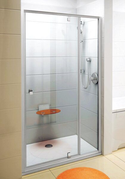 Душевая дверь Ravak Pivot PDOP2-100 блестящий+стекло прозрачное 03GA0C00Z1