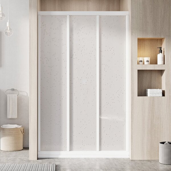 Душевая дверь Ravak Supernova ASDP3-130 белый профиль, матовый полистирол 00VJ01R211