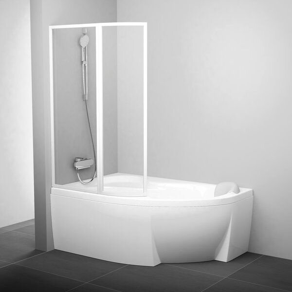 Шторка для ванны Ravak VSK2 Rosa 170 L стекло прозрачное