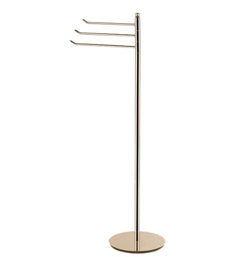 Стойка Stil Haus Hashi 1123/3(18) h85,5 см: 3 полотенцедержателя, матовое золото
