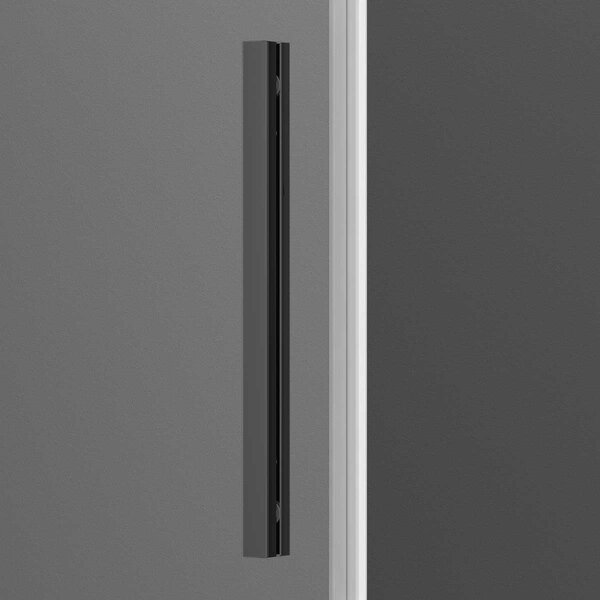 Душевой уголок Vincea Soft VSR-3SO9012CLGM, 1200*900, вороненая сталь, стекло прозрачное