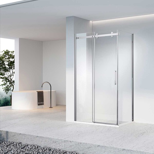Душевой уголок Vincea Como-N VSR-4CN9015CL, 1500*900, хром, стекло прозрачное