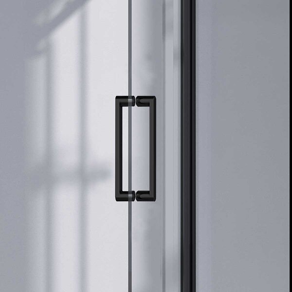 Душевой уголок Vincea Como-N VSR-4CN8012CLB, 1200*800, черный, стекло прозрачное