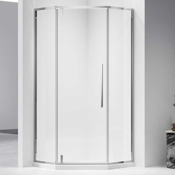 Душевой уголок Vincea Slim-N VSP-4SN100CL, 1000*1000, хром, стекло прозрачное