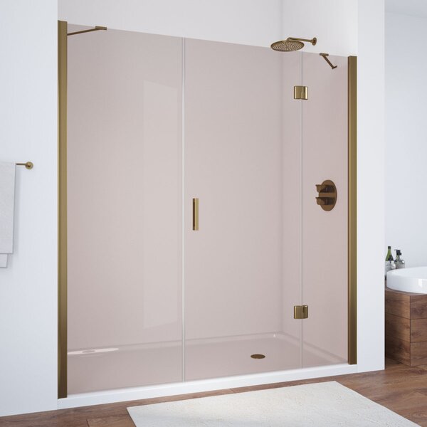 Душевая дверь Vegas Glass AFP-F TUR NOVO h1890 180 05 05 R профиль бронза, стекло бронза. Размер регулировки 177,5-181,5 см.