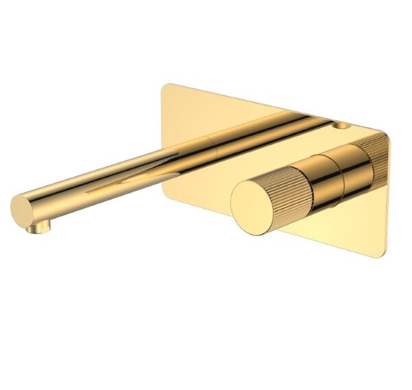 Смеситель Boheme STICK 125-GG.3 из стены GOLD LINEA