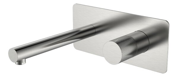 Смеситель Boheme STICK 125-NB.2 из стены Nikel Brush TOUCH