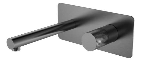 Смеситель Boheme STICK 125-GM.2 из стены Gun Metal TOUCH