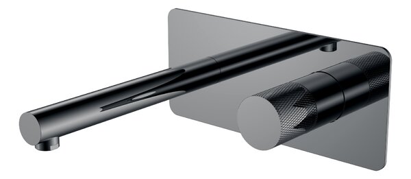 Смеситель Boheme STICK 125-SGM.2 из стены Shine Gun Metal TOUCH