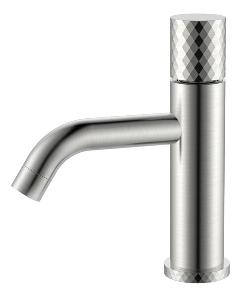 Смеситель Boheme STICK 121-NB для раковины Nikel Brush DIAMOND