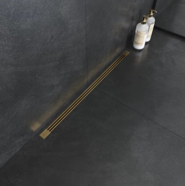 Душевой лоток Boheme B&T INFINITY 981-60-G золото 60 см
