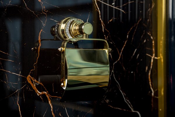 Бумагодержатель Boheme AURA 10241-G Gold